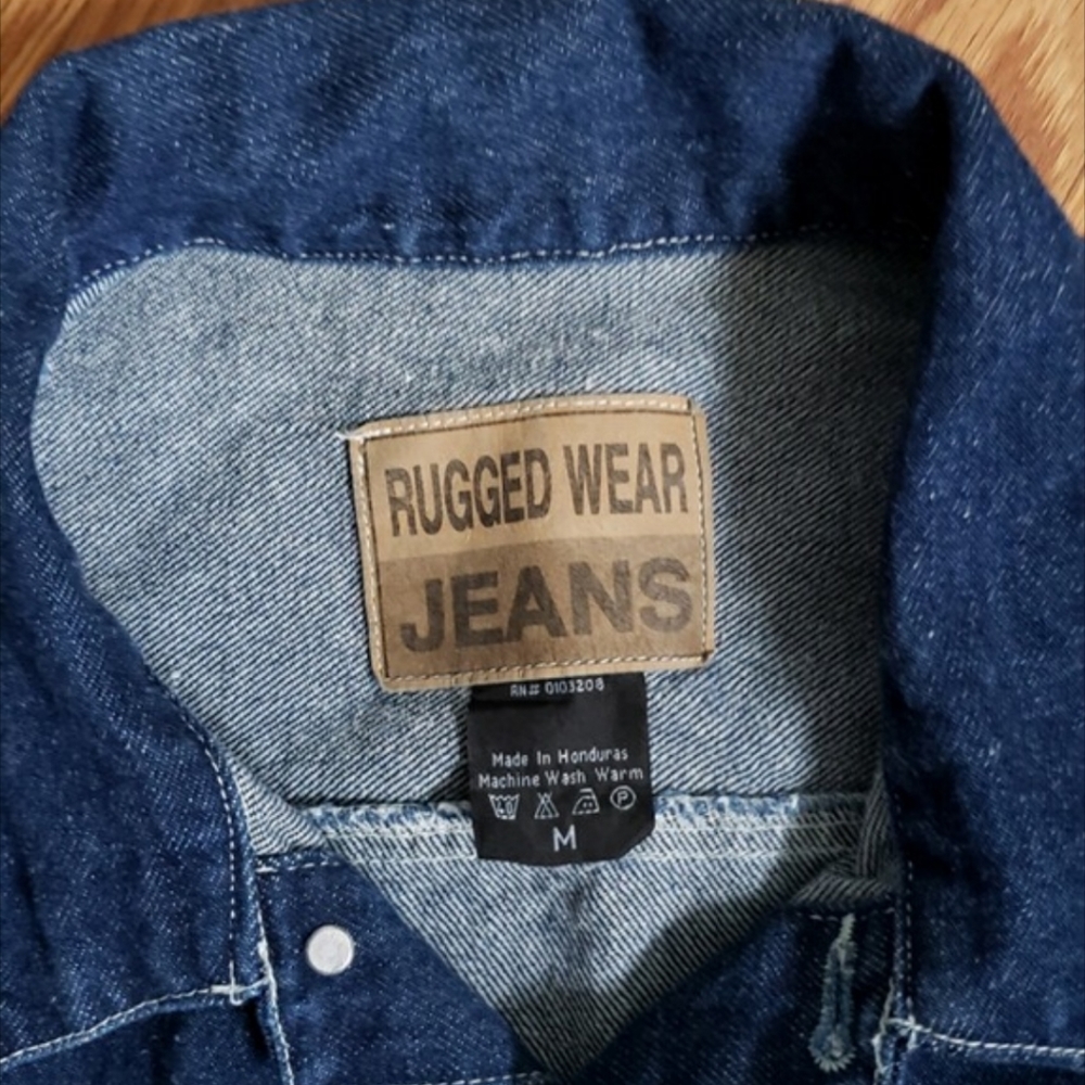 Rugged wear denim jacket